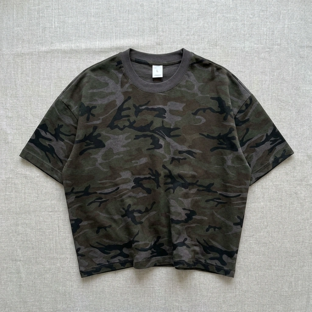Green Camo Crewneck Sweatshirt 2